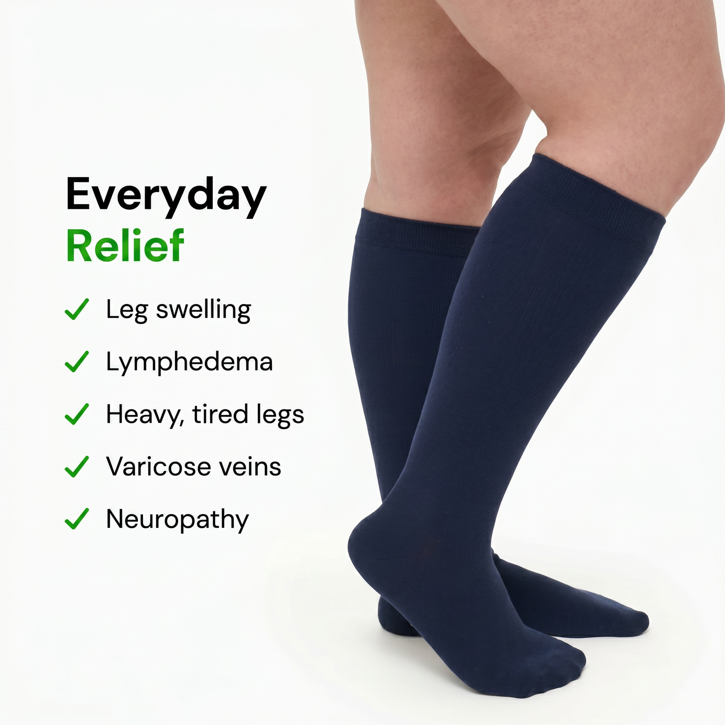 Classic Compression Socks - Gray
